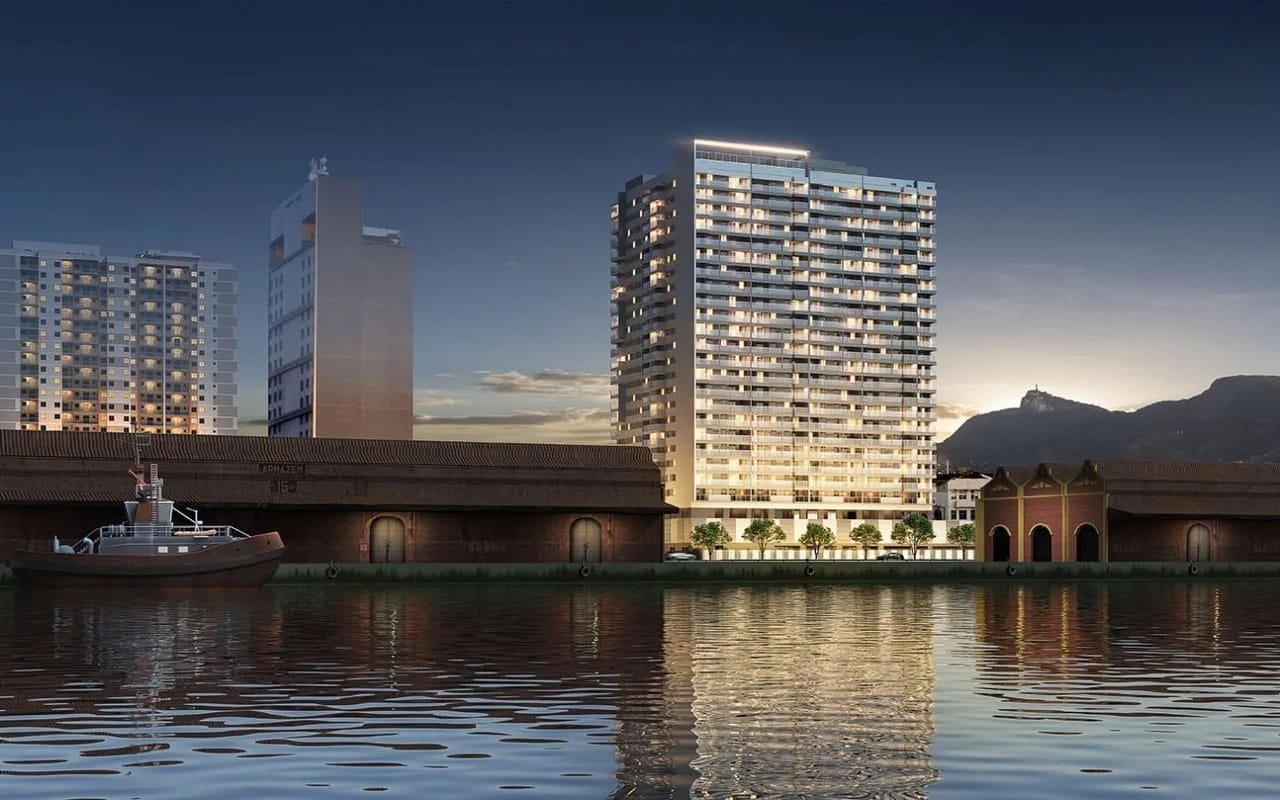 Baía de Guanabara Residences em Santo Cristo