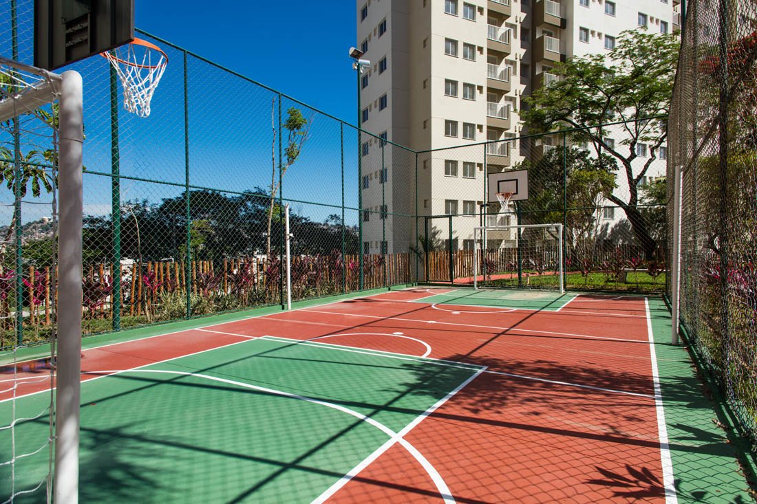 Quadra poliesportiva do Carioca Residencial
