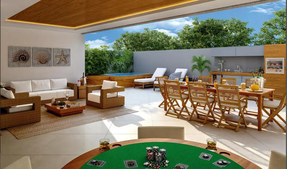 Garden do bloco Caruaru do Elegance Residence