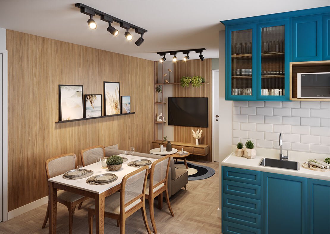 Sala decorada