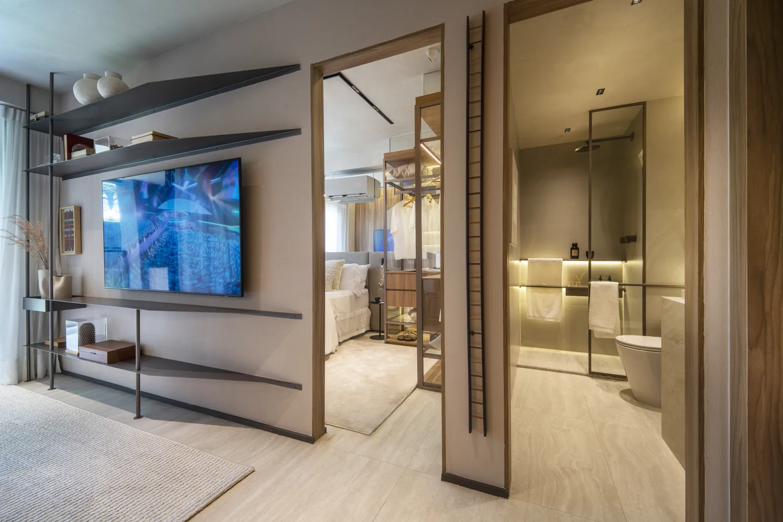 Studio ou sala e quarto no In The Park Cidade Jardim, decorado, imagem 10