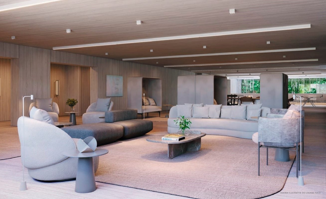 Lounge do lazer do IPA Studios Design