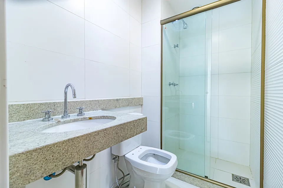 Apartamento 304 no La Fontaine: Banheiro da Suíte 2, foto 17