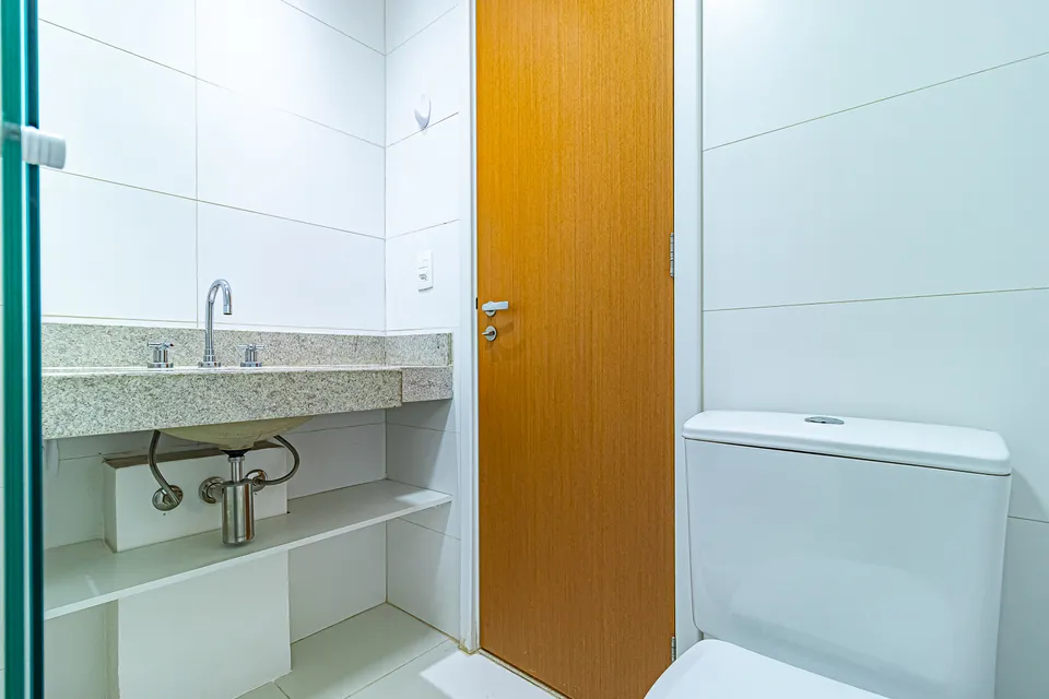 Apartamento 305 no La Fontaine: Banheiro da Suíte 1, foto 25