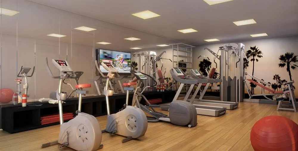 Espaço fitness do Palms