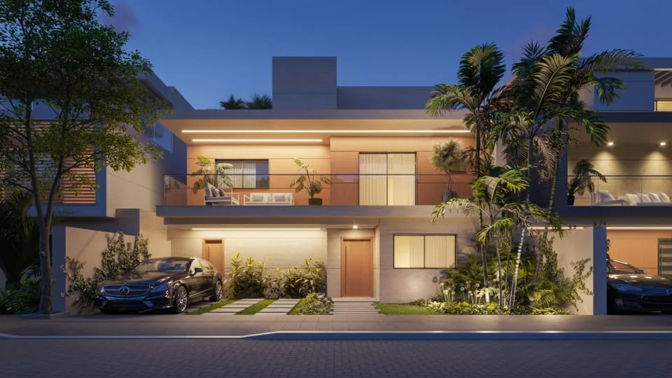 Fachada do Pontall Private Club Houses