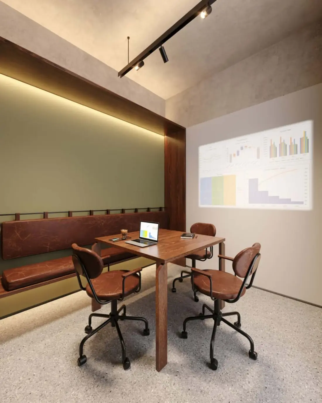 Sala de reunião do Soho Gávea