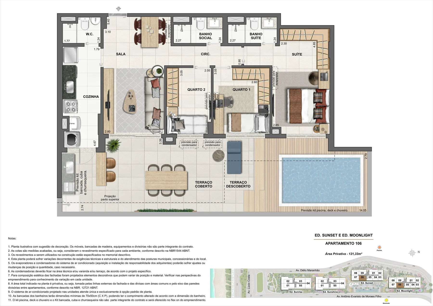 Planta do Wave by YOO: Planta 26