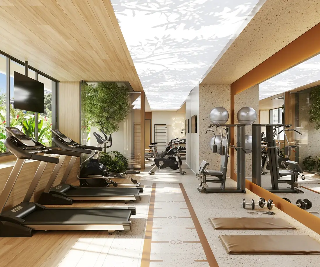Fitness do Zenture Residencial